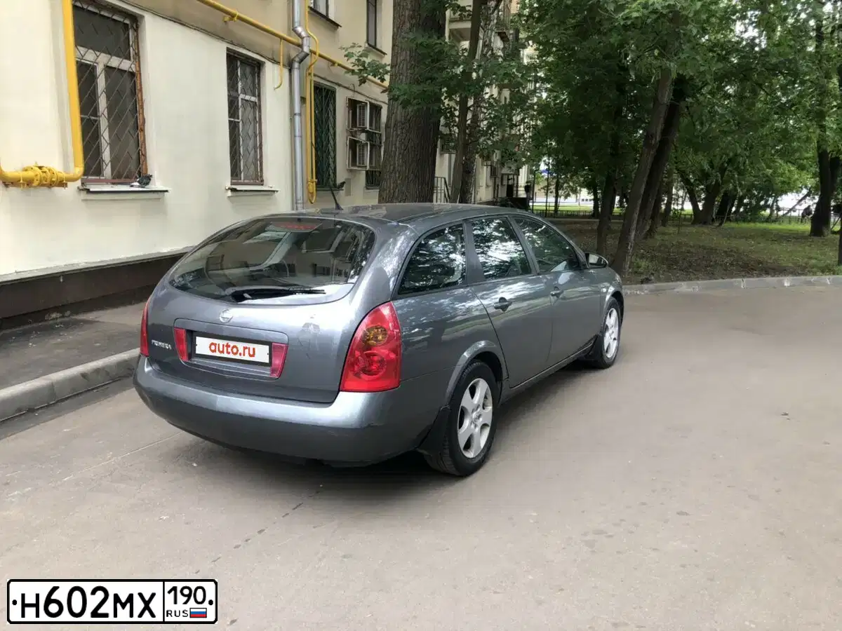 Фото автомобиля NISSAN PRIMERA, 2004 — госномер А469АМ155