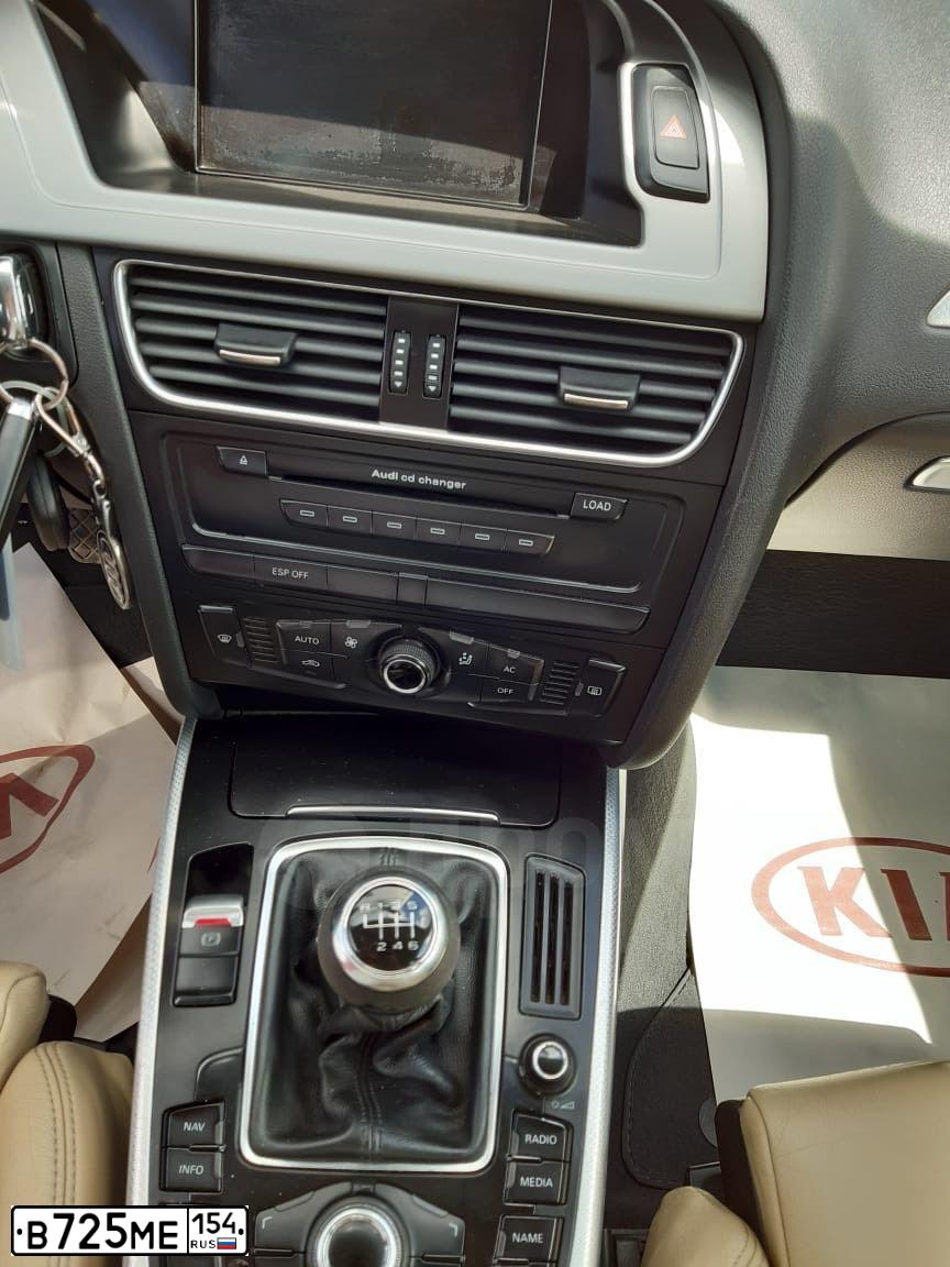 Фото автомобиля AUDI A4, 2008 — госномер В725МЕ154. Цвет: ЧЕРНЫЙ