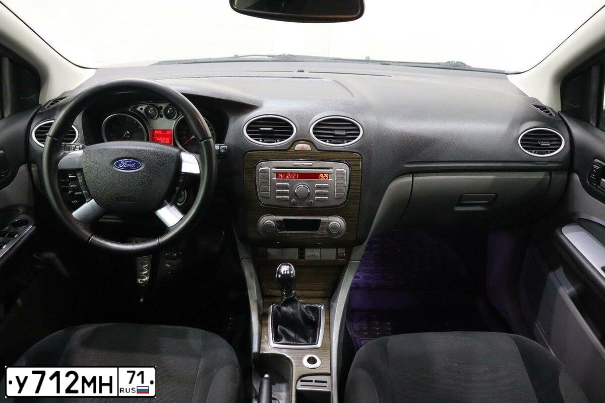 Фото автомобиля FORD FOCUS, 2008 — госномер У712МН71. Цвет: ТЕМНО-СЕРЫЙ