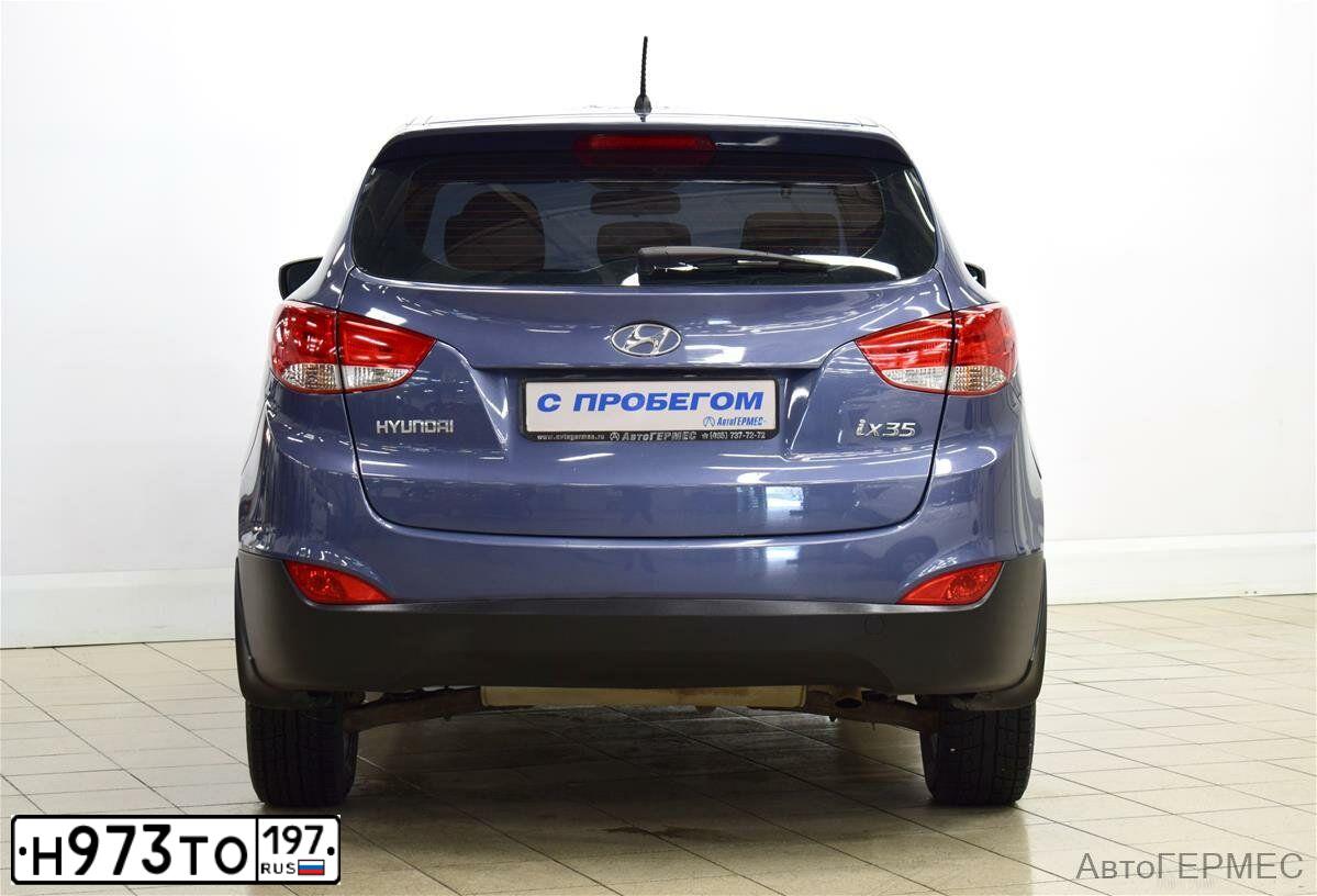 Фото автомобиля HYUNDAI IX35, 2012 — госномер А033АС180. Цвет: синий