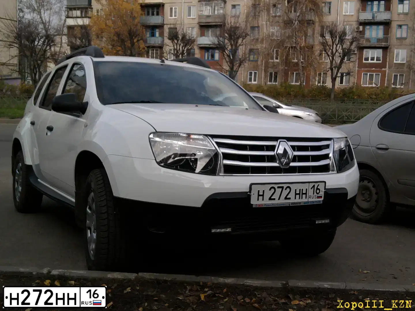 Фото автомобиля TOYOTA RAV4, 2014 — госномер Н272НН16. Цвет: БЕЛЫЙ