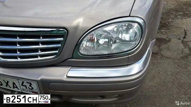 Фото автомобиля GAZ 3110 WOLGA, 2007 — госномер В251СН750. Цвет: РОЗОВЫЙ