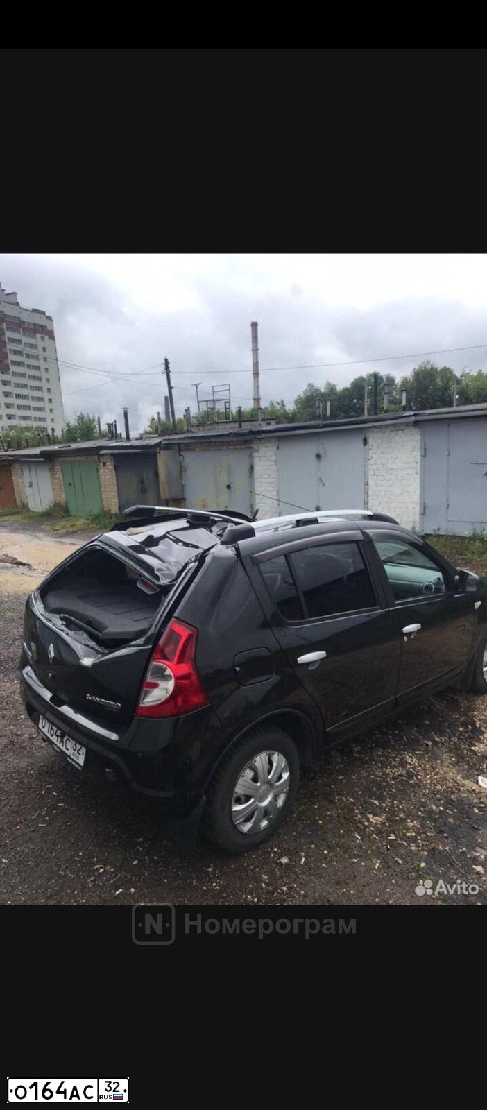 Фото автомобиля RENAULT SR, 2011 — госномер С904АТ57. Цвет: ЧЕРНЫЙ