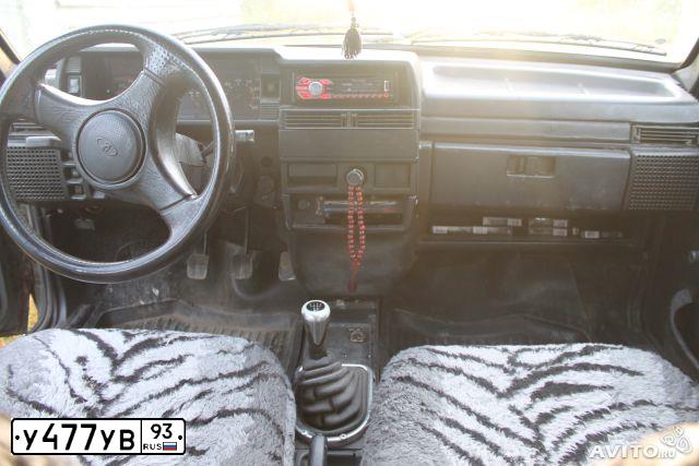 Фото автомобиля LADA 2109 SAMARA, 1994 — госномер О382ОЕ61. Цвет: темно-серый