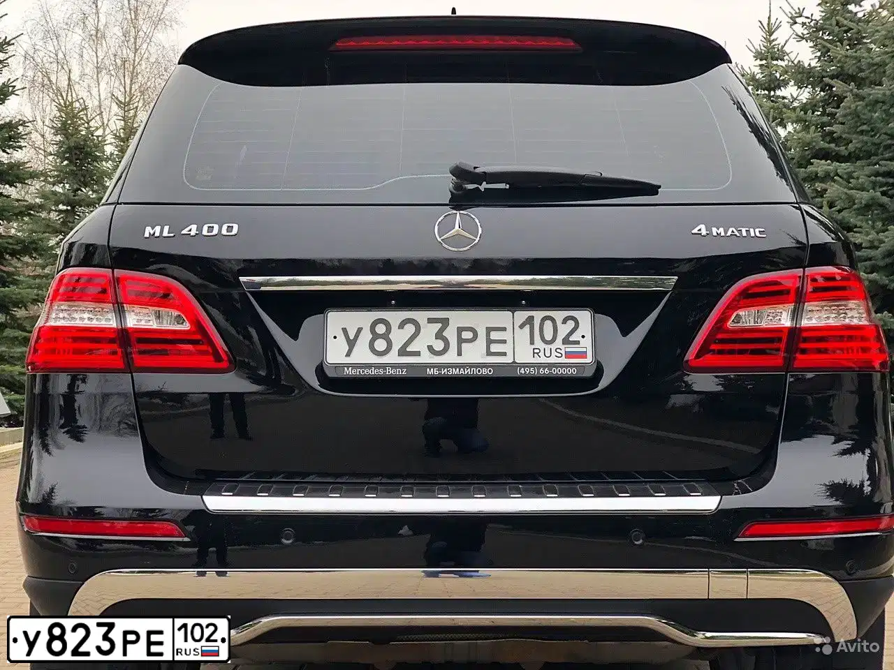 Фото автомобиля MERCEDES M-KLASSE, 2015 — госномер У393АЕ22. Цвет: ЧЕРНЫЙ