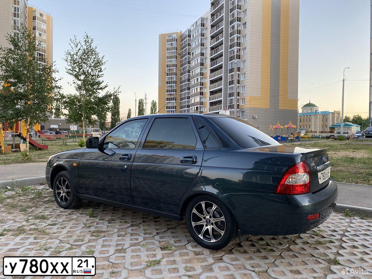 Фото автомобиля LADA PRIORA, 2013 — госномер Р156ОО716. Цвет: СИНЕ-ЗЕЛЕНЫЙ