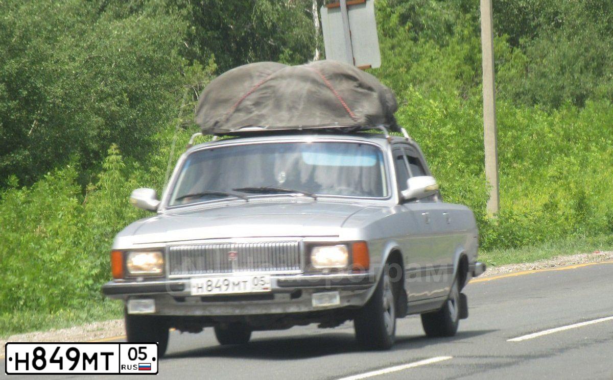 Фото автомобиля GAZ 3102 WOLGA, 2007 — госномер Н849МТ05. Цвет: СЕРЕБРИСТЫЙ