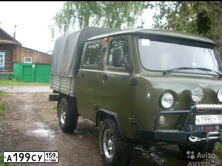 Фото автомобиля UAZ Z 3909, 2011 — госномер А199СУ159. Цвет: ЗАЩИТНЫЙ