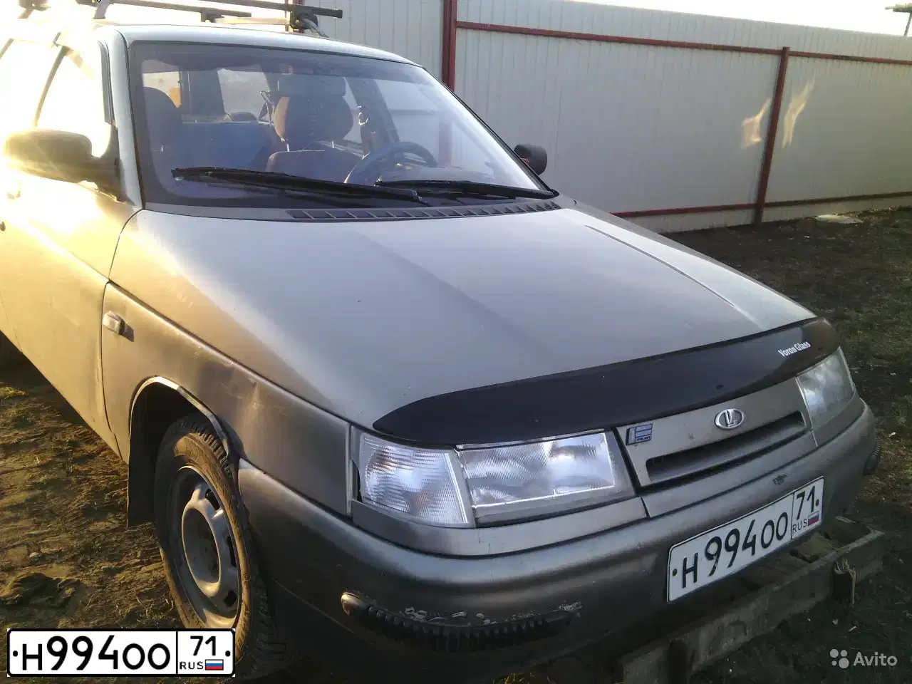 Фото автомобиля LADA 2111, 1999 — госномер К002ЕА99. Цвет: Зеленый Серый