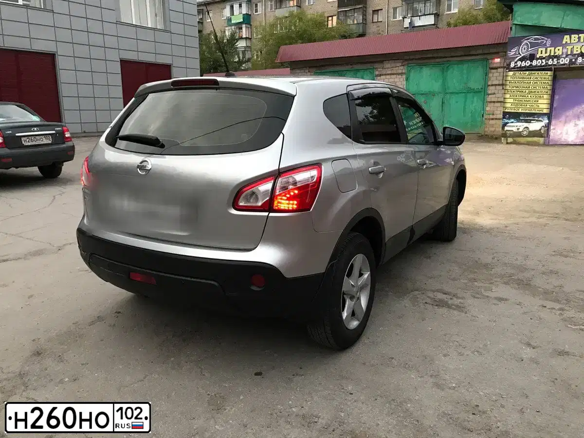 Фото автомобиля LADA 2170 PRIORA, 2012 — госномер Н260НО102. Цвет: Серо-Синий