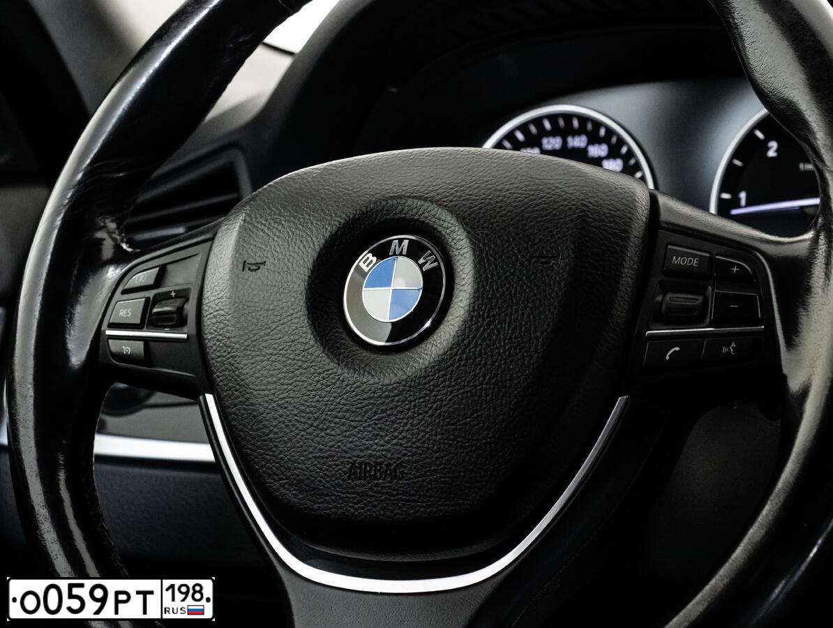 Фото автомобиля BMW SERIE 5, 2015 — госномер Х039ОВ05. Цвет: ЧЕРНЫЙ