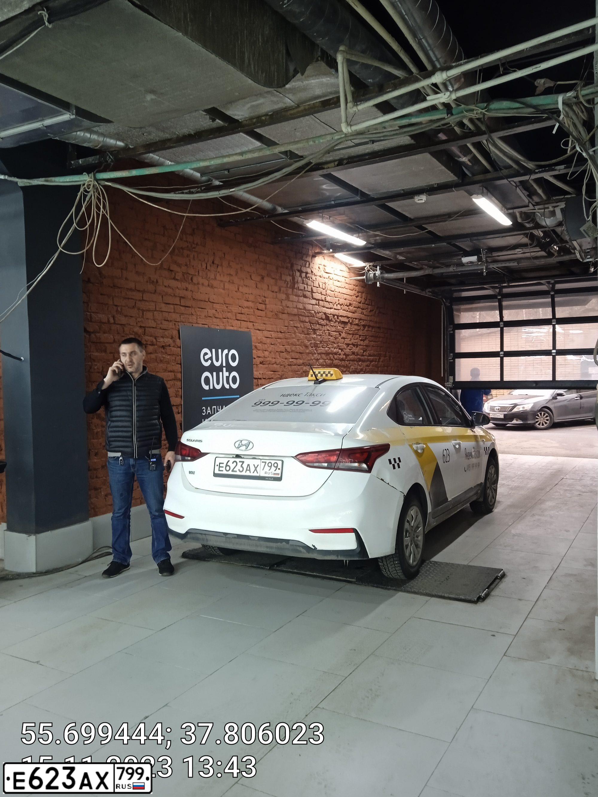 Фото автомобиля HYUNDAI SOLARIS, 2017 — госномер О709ММ71. Цвет: БЕЛЫЙ-ЖЕЛТЫЙ-СЕРЫЙ