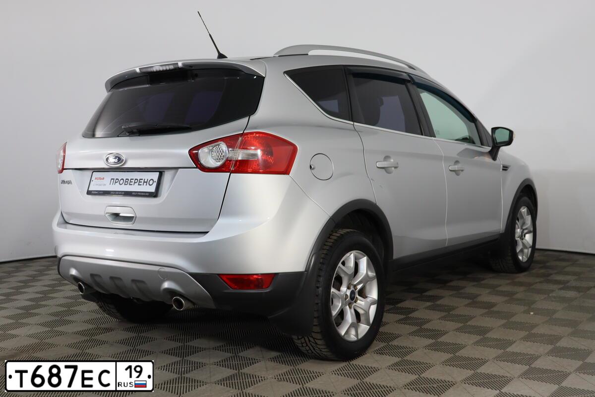 Фото автомобиля FORD KUGA, 2012 — госномер А361МЕ155. Цвет: СЕРЕБРИСТЫЙ