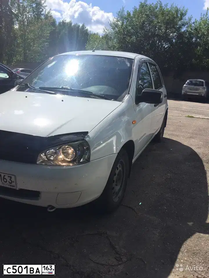 Фото автомобиля LADA 1119 KALINA, 2012 — госномер С501ВА163. Цвет: Белый