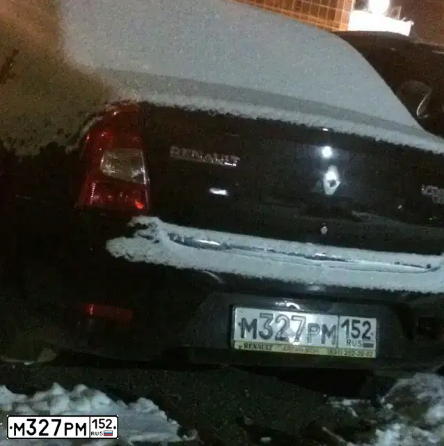 Фото автомобиля RENAULT LOGAN, 2013 — госномер Е875НА761