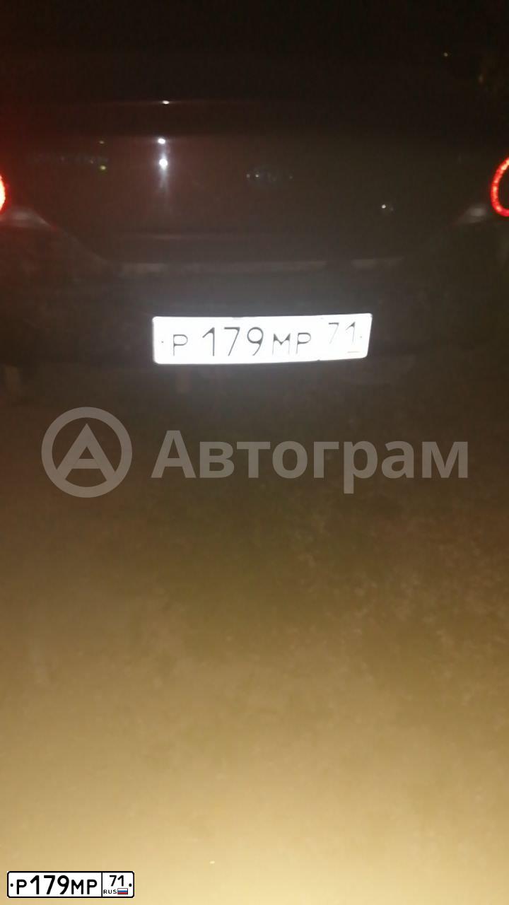 Фото автомобиля KIA SPECTRA, 2011 — госномер Р179МР71. Цвет: КРАСНЫЙ ПЕРЕЦ