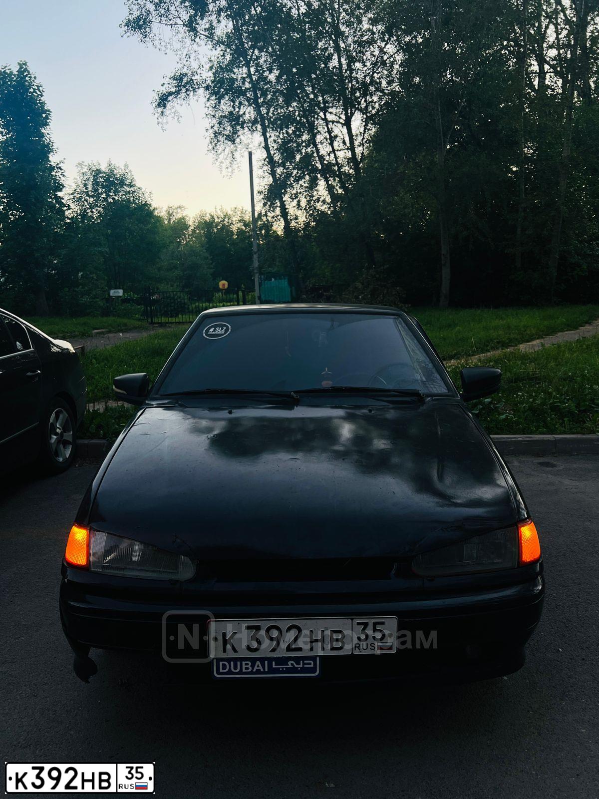 Фото автомобиля LADA 2113 SAMARA, 2010 — госномер Т731ВУ178. Цвет: Сине-Черный