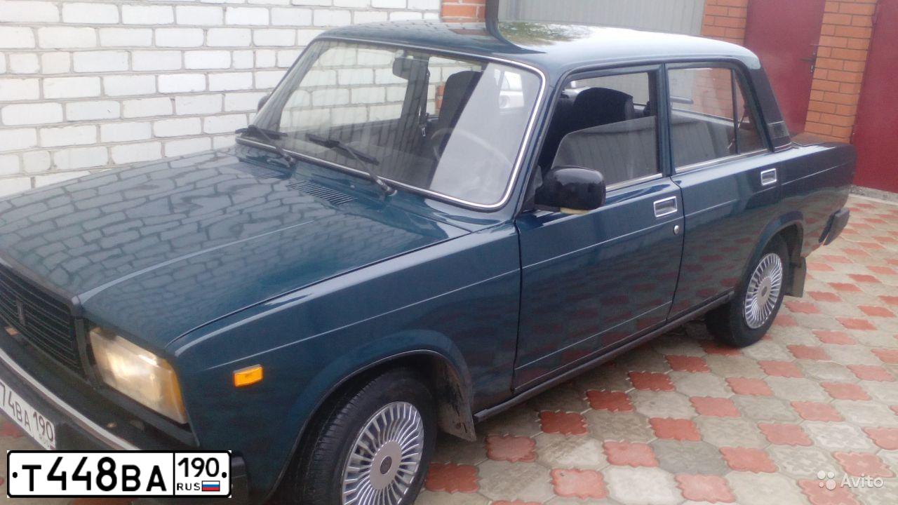 Фото автомобиля LADA 2107, 2009 — госномер В193КС977. Цвет: СИНЕ-ЗЕЛЕНЫЙ