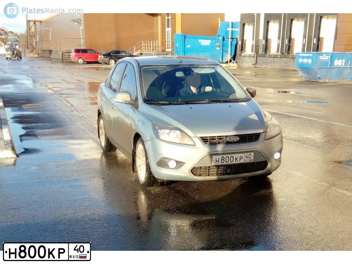 Фото автомобиля FORD FOCUS, 2009 — госномер К219МВ790. Цвет: СЕРЫЙ