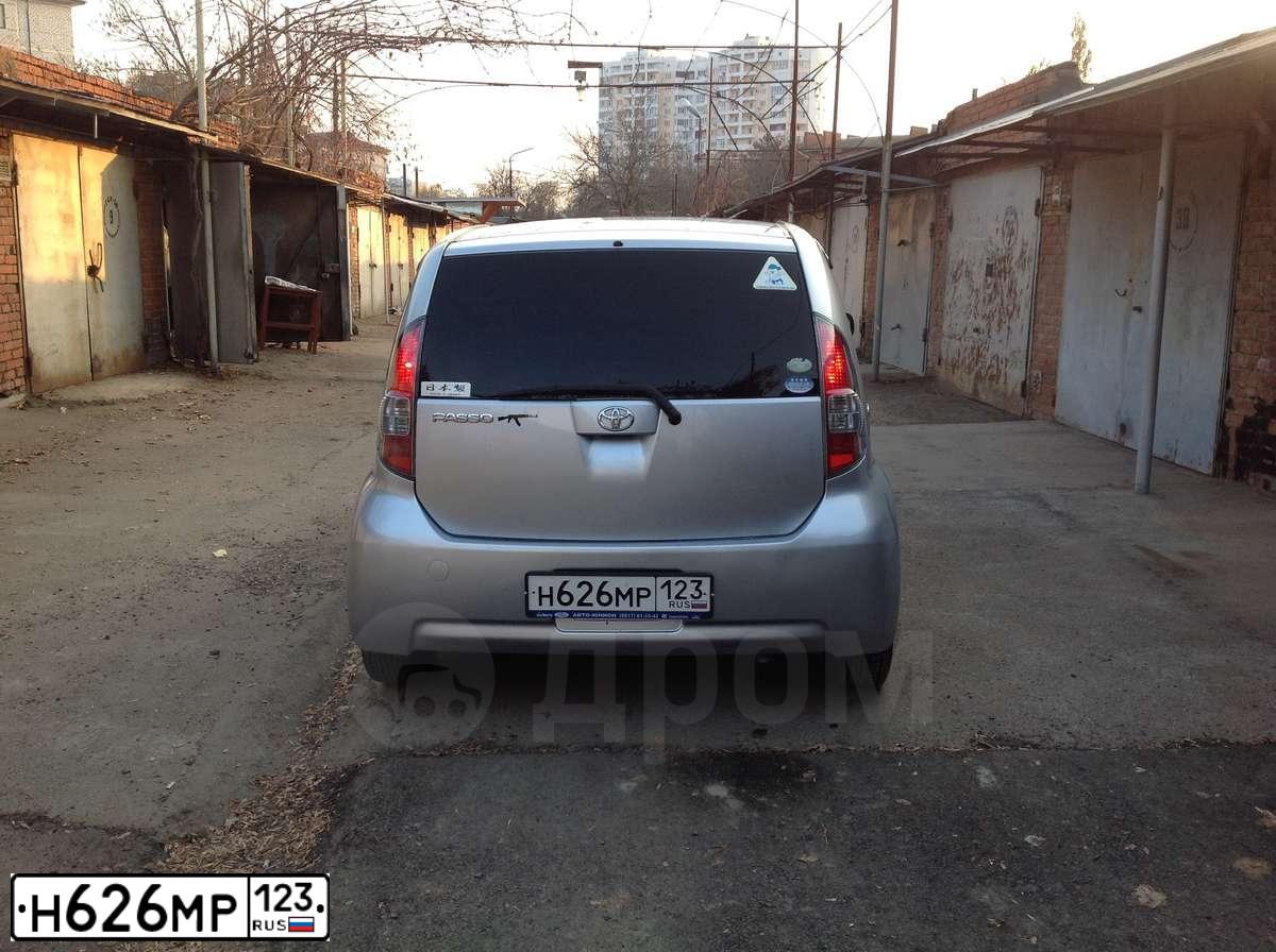 Фото автомобиля TOYOTA PASSO, 2004 — госномер Н626МР123