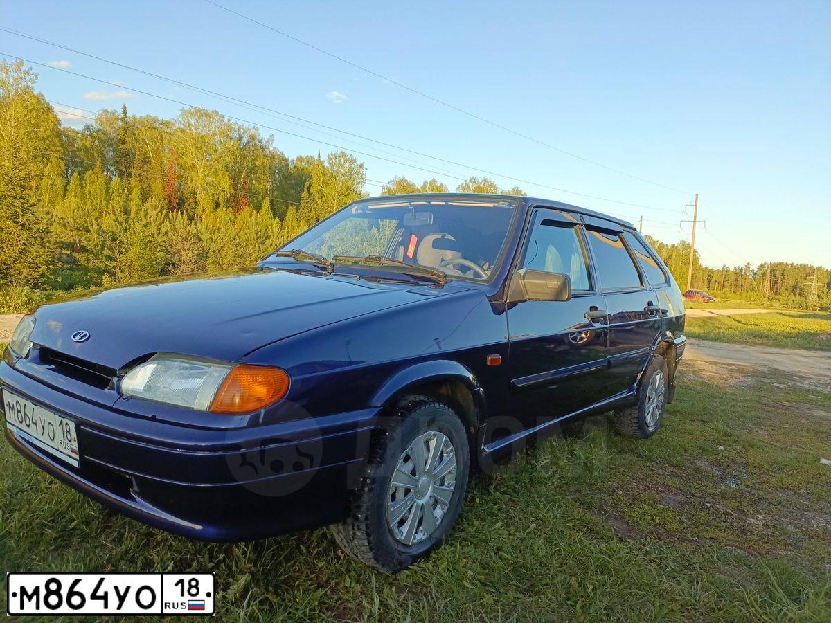 Фото автомобиля LADA 211440 LADA SAMARA, 2013 — госномер Р248ТК716. Цвет: синий