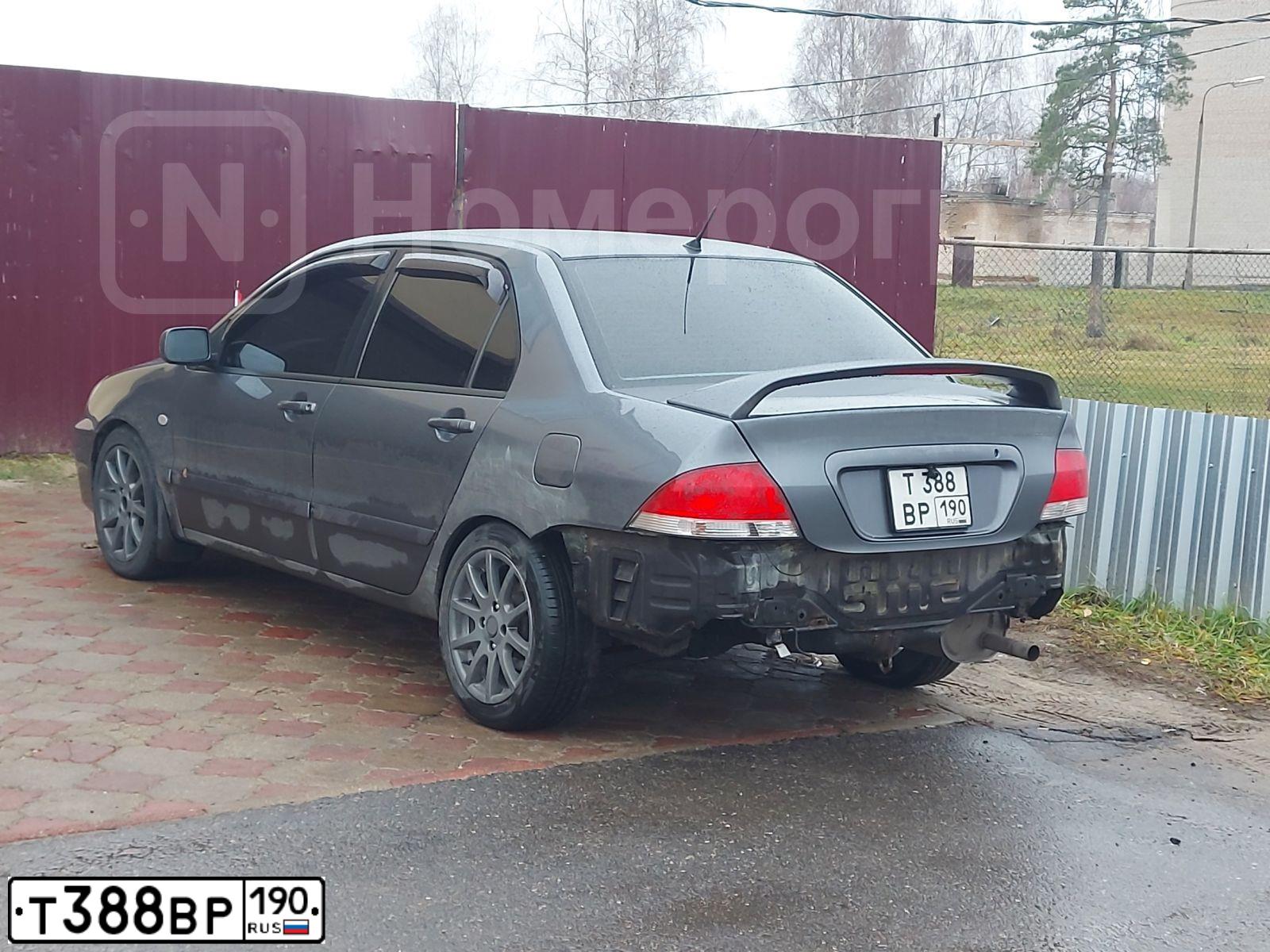 Фото автомобиля MITSUBISHI LANCER, 2005 — госномер Р316НМ32. Цвет: СЕРЫЙ