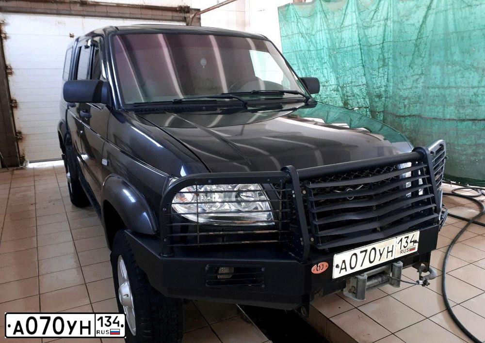 Фото автомобиля UAZ 3151 / HUNTER, 2012 — госномер А070УН134. Цвет: АМУЛЕТ МЕТАЛЛИК