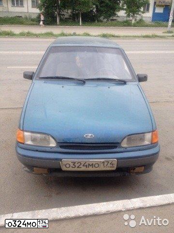 Фото автомобиля LADA 2114 SAMARA, 2004 — госномер О324МО174. Цвет: СИНЕ-ЗЕЛЕНЫЙ