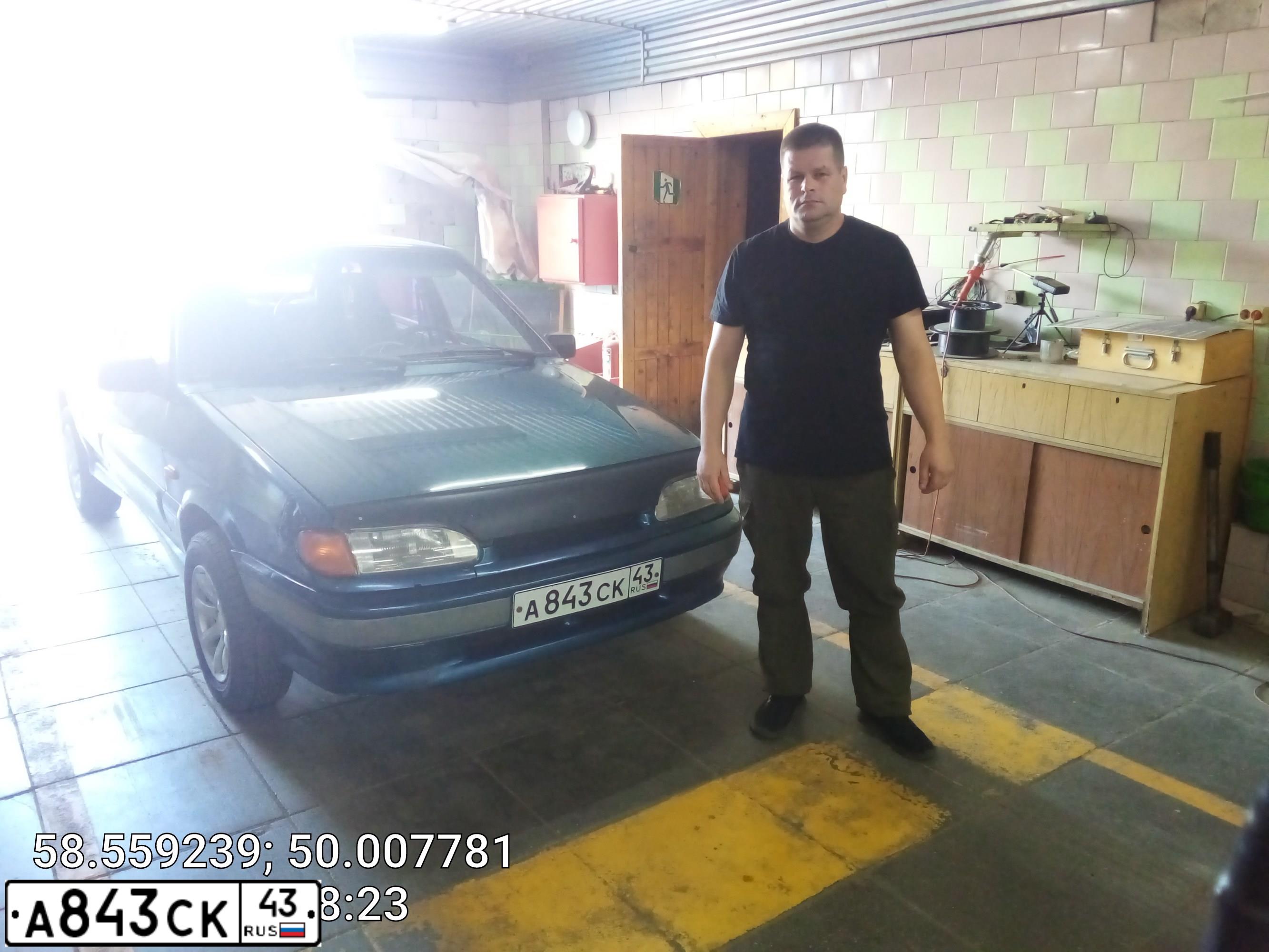 Фото автомобиля LADA 2114 SAMARA, 2005 — госномер А843СК43. Цвет: СИНЕ-ЗЕЛЕНЫЙ