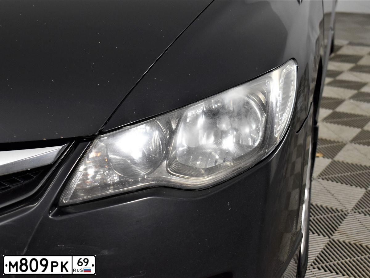 Фото автомобиля HONDA CIVIC, 2010 — госномер О298МВ29. Цвет: ЧЕРНЫЙ