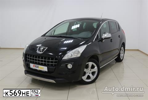 Фото автомобиля PEUGEOT 3008, 2010 — госномер Х150ХА152. Цвет: ЧЕРНЫЙ