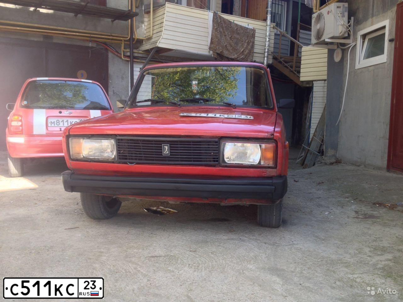 Фото автомобиля LADA 2104, 1995 — госномер С511КС23. Цвет: КРАСНЫЙ