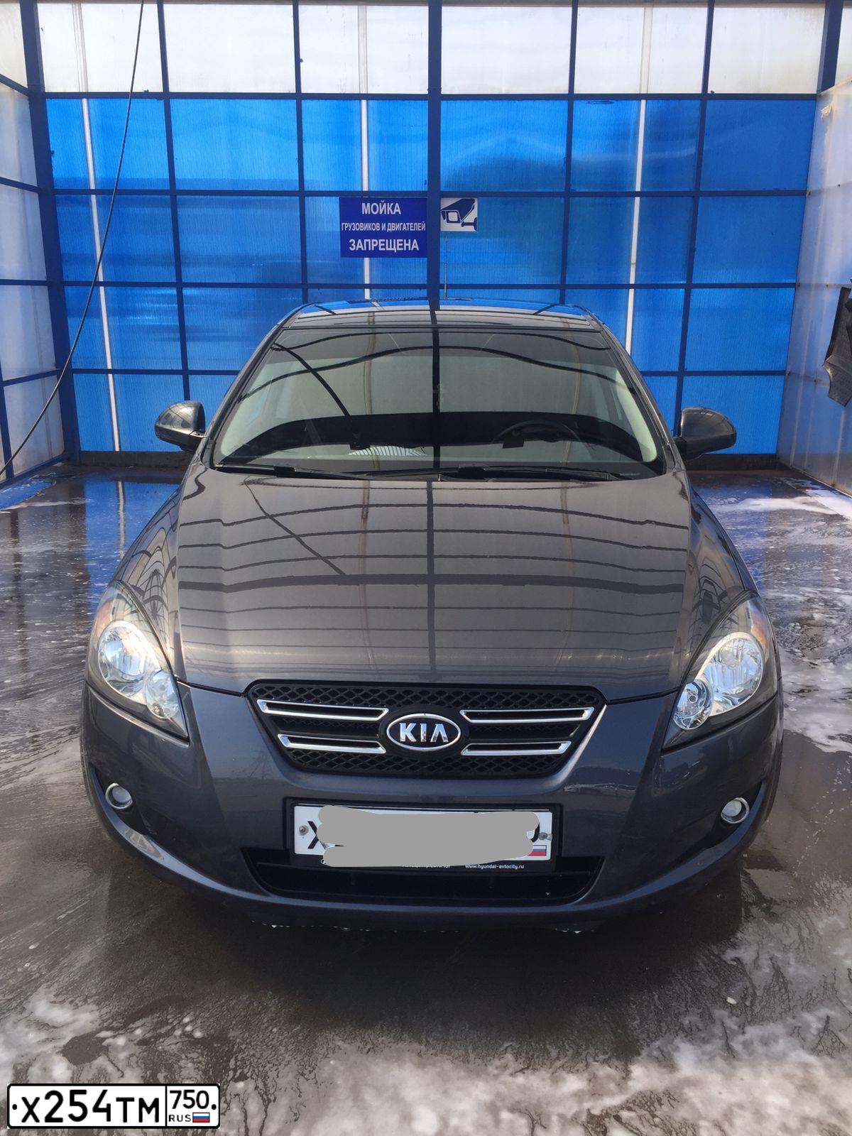 Фото автомобиля KIA CEE'D, 2009 — госномер О902АХ71. Цвет: СЕРЫЙ