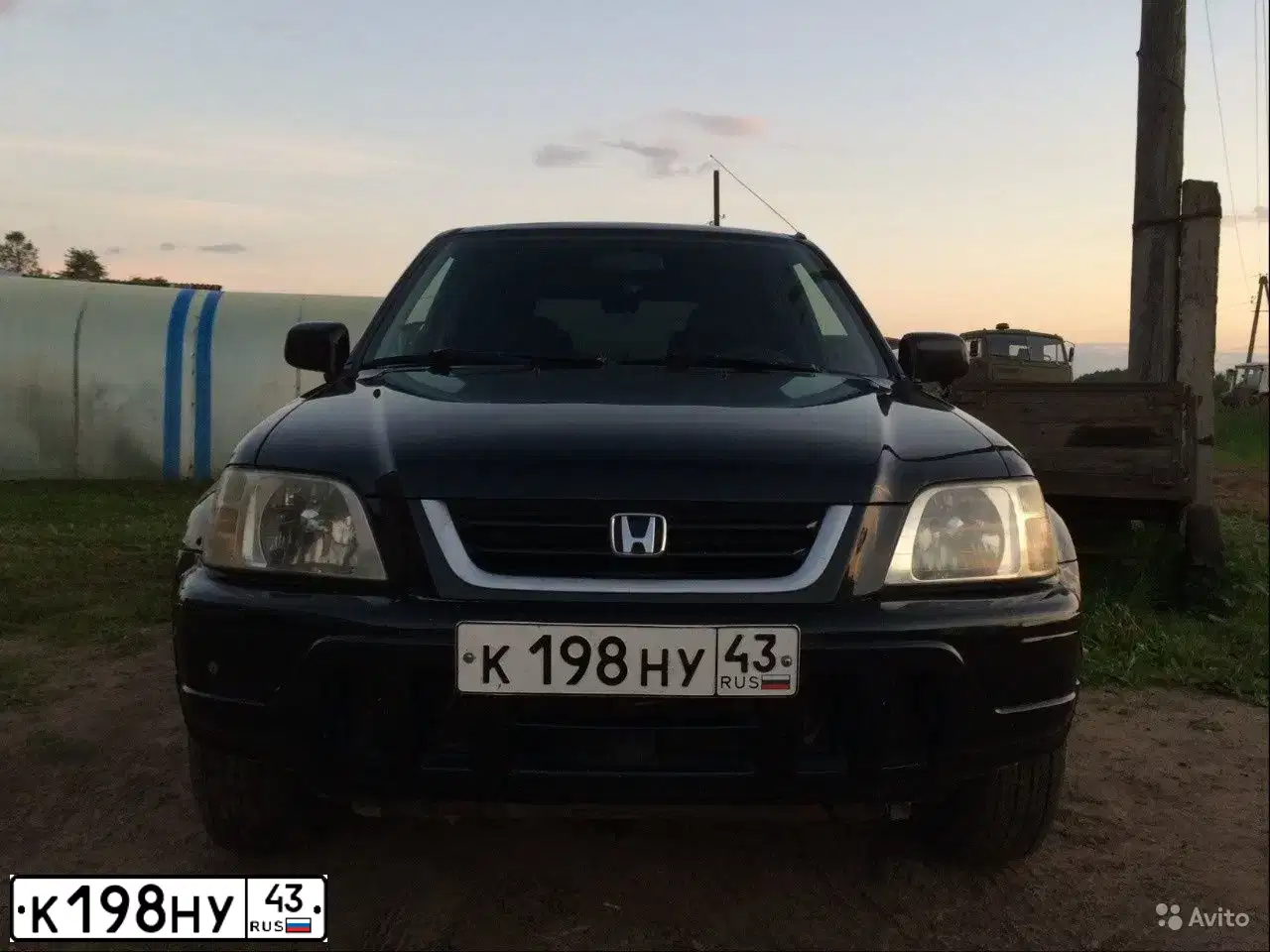 Фото автомобиля HONDA CR-V, 2000 — госномер Т183ВО774. Цвет: ЗЕЛЕНЫЙ