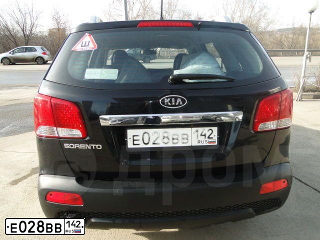Фото автомобиля KIA SORENTO, 2012 — госномер С969МЕ142. Цвет: ЧЕРНЫЙ
