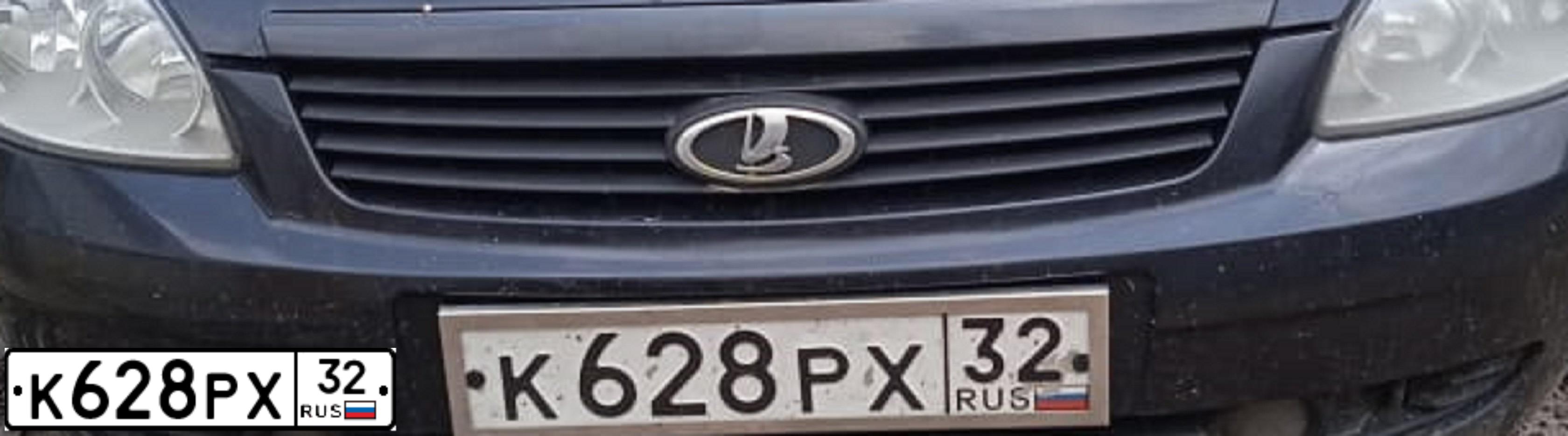 Фото автомобиля LADA PRIORA, 2010 — госномер Р792ХВ32
