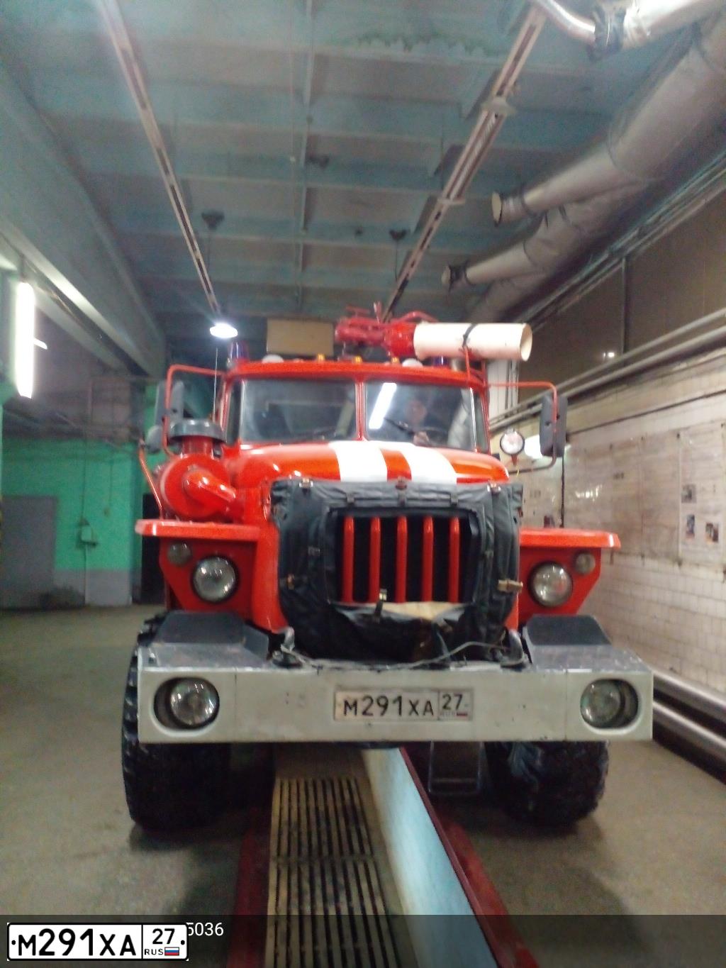 Фото автомобиля URAL 4320 /6X6/, 2009 — госномер М291ХА27. Цвет: ГОСТ Р50574-02 СХЕМА А6