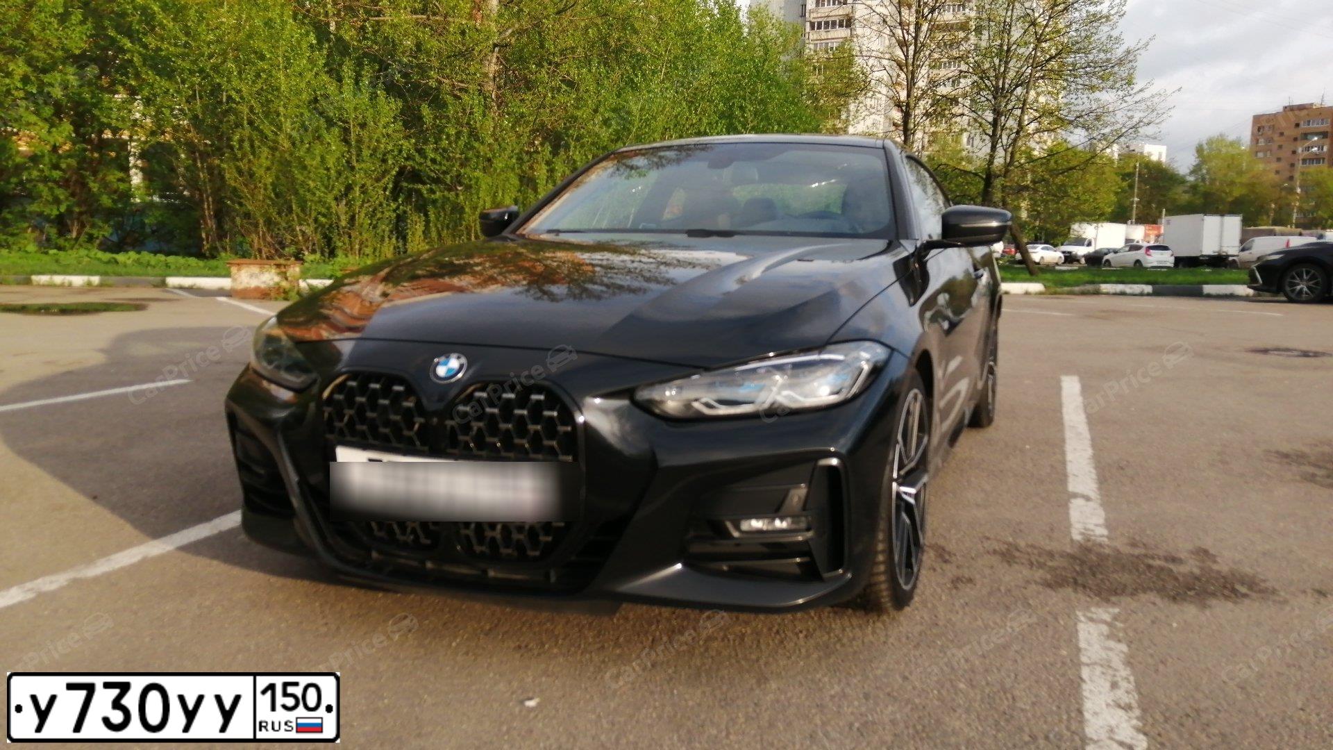 Фото автомобиля PORSCHE MACAN, 2018 — госномер К014АР198. Цвет: синий