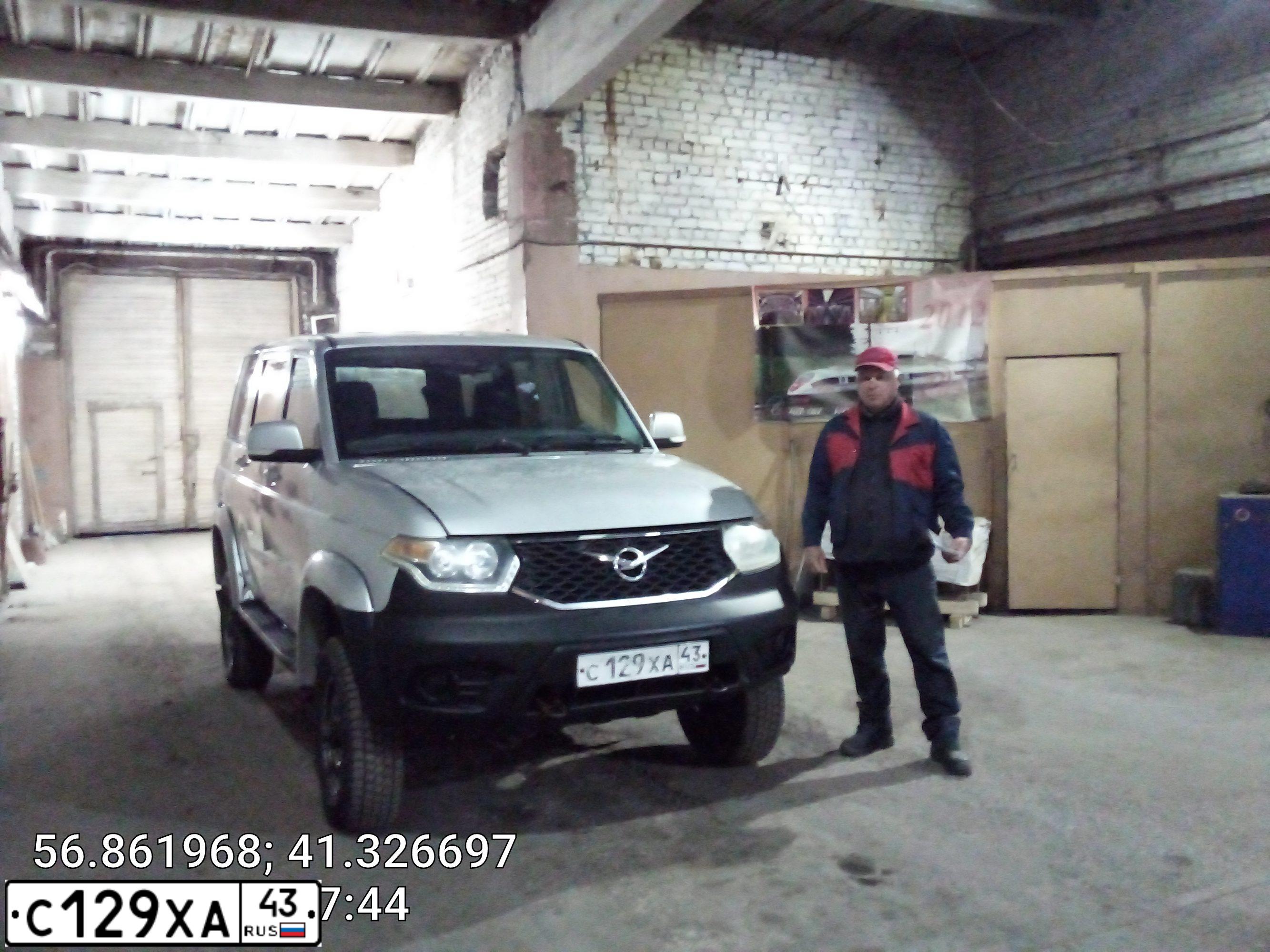 Фото автомобиля UAZ PATRIOT, 2017 — госномер М352ХМ33