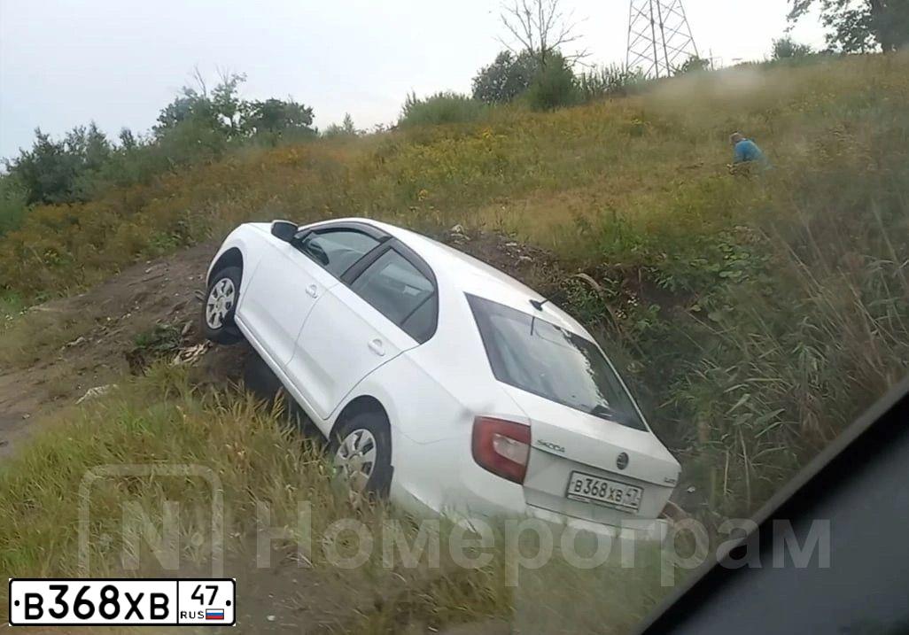 Фото автомобиля SKODA RAPID, 2019 — госномер В368ХВ47. Цвет: Белый