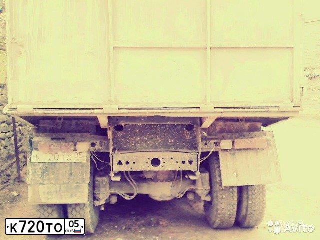 Фото автомобиля KAMAZ 55110 /6X4/, 1989 — госномер К720ТО05. Цвет: ЗЕЛЕНЫЙ