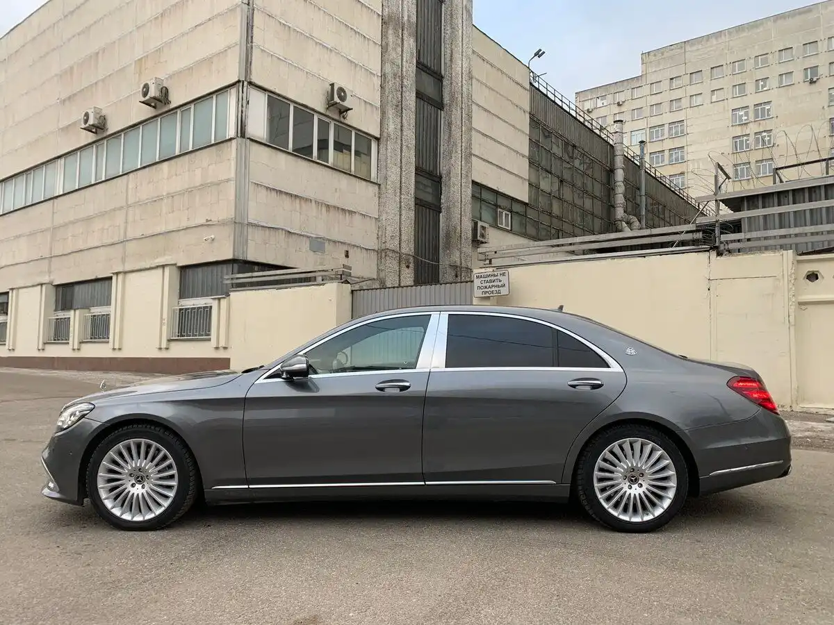 Фото автомобиля MERCEDES-BENZ S350D, 2019 — госномер Х005ВТ774