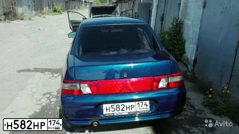 Фото автомобиля BOGDAN 2110/2111, 2010 — госномер Н582НР174. Цвет: синий