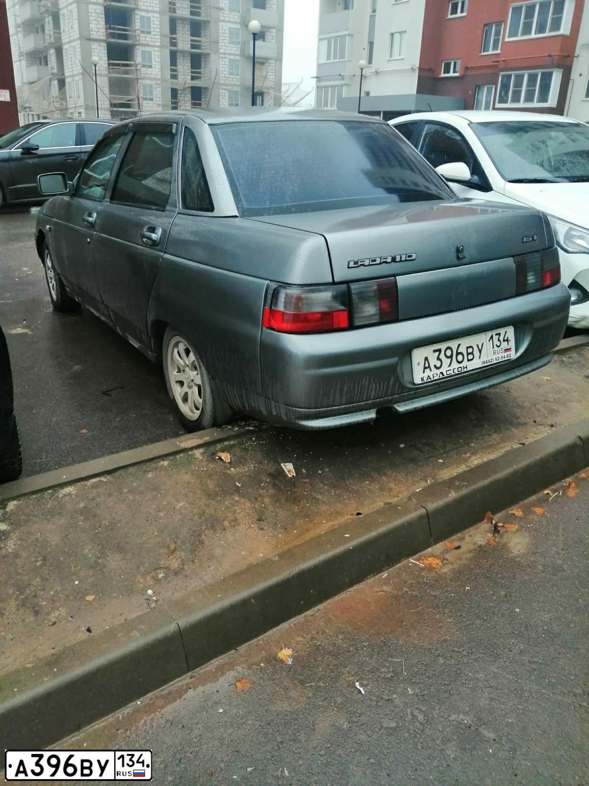 Фото автомобиля LADA 2110, 2005 — госномер Р693ВА180. Цвет: СЕРЕБРИСТО-СЕРО-ЗЕЛЕНЫЙ