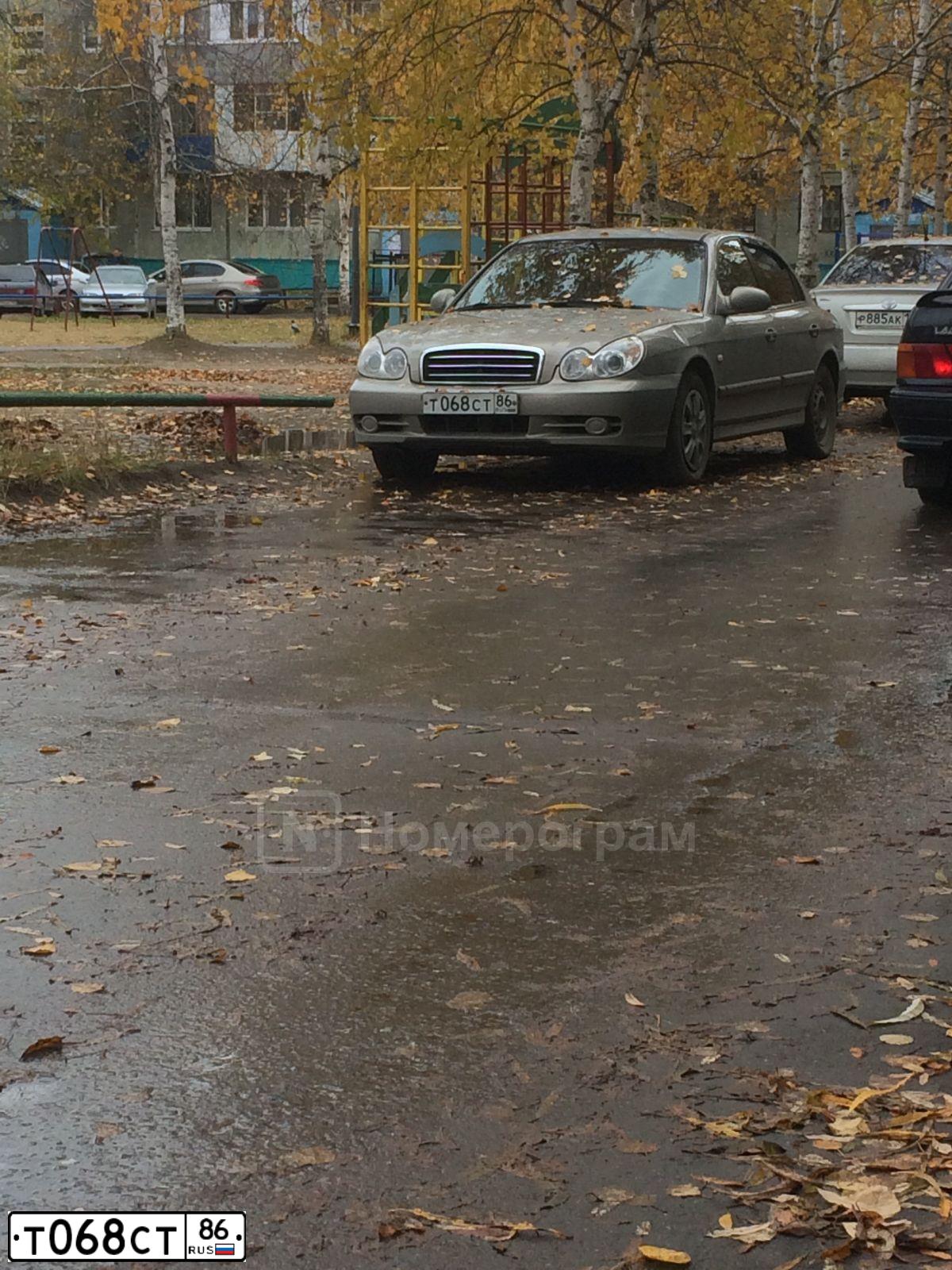 Фото автомобиля TAGAZ SONATA, 2008 — госномер Т068СТ86. Цвет: СВЕТЛО-БЕЖЕВЫЙ