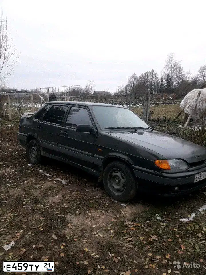 Фото автомобиля LADA 2115 SAMARA, 2006 — госномер Е459ТУ21. Цвет: ЗОЛОТ.ТЕМНО-ЗЕЛЕНЫЙ