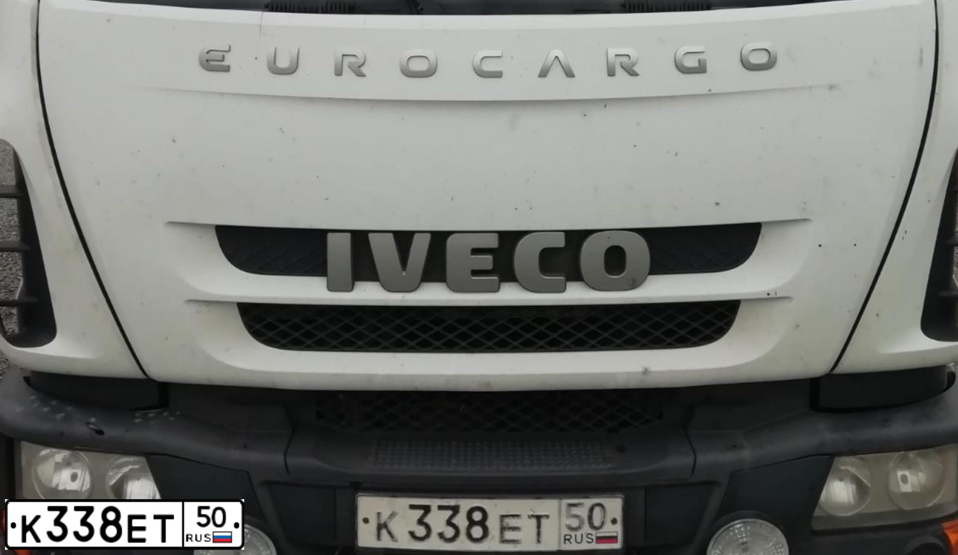 Фото автомобиля IVECO EUROCARGO, 2011 — госномер С162ВХ716. Цвет: Белый