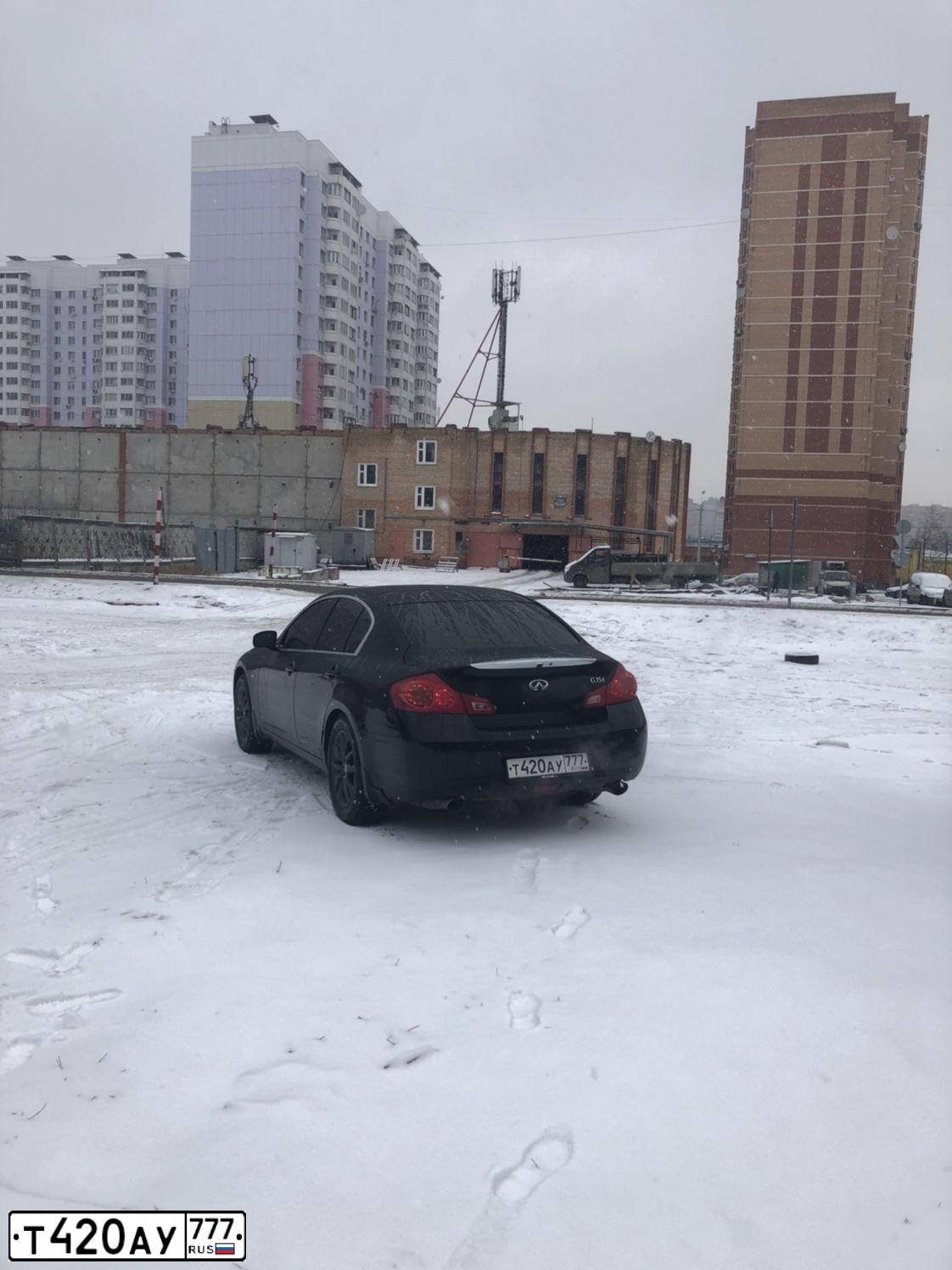 Фото автомобиля INFINITI G35, 2008 — госномер Н105ТМ69. Цвет: ЧЕРНЫЙ