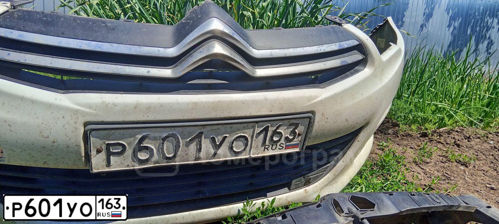 Фото автомобиля CITROEN C4, 2012 — госномер Р601УО163. Цвет: Белый