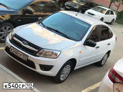 Фото автомобиля LADA 2191 GRANTA, 2016 — госномер К540СР123. Цвет: БЕЛЫЙ